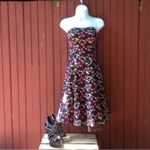 60s Pin-Up Cherry Dress